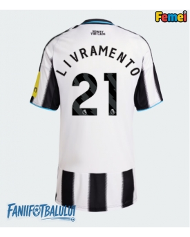Newcastle United Tino Livramento #21 Tricou Fotbal Replică 2025-26 Femei Acasa